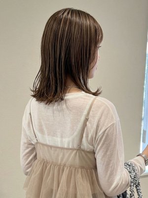 束感ミディで大人可愛く【和泉市】