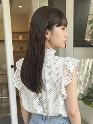 艶髪ストレートの大人ボブ【和泉中央駅】