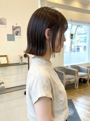 大人ボブで魅せる色気【和泉市】