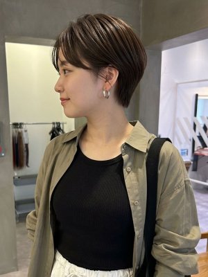 大人ショート：丸みとツヤで魅せる【和泉市】