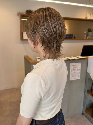 透明感グレージュショート/和泉府中駅3分