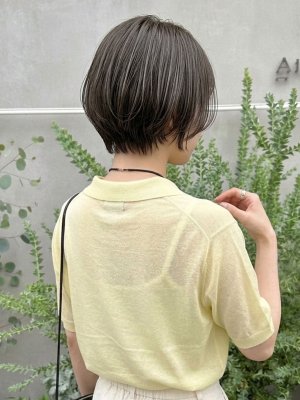 丸みショートで垢抜けヘア【和泉市】