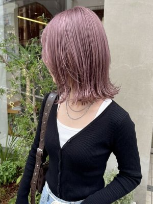 透明感グレージュの愛されミディ【和泉市】