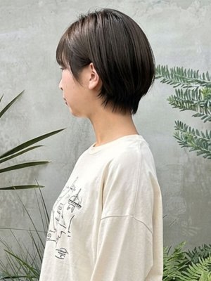 大人可愛い丸みショートボブ/和泉府中駅3分