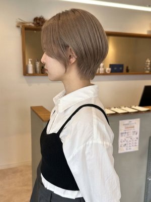 洗練ショートボブ！透明感カラー◎【和泉府中駅】